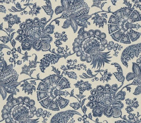 Обои Thibaut Callisto (AR00312 RANA FLORAL VINE Indigo)